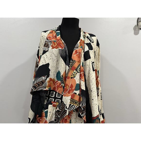 Componix Kimono and Skirt Art Deco Set Size Large/ 14 VINTAGE VTG - Picture 8 of 16